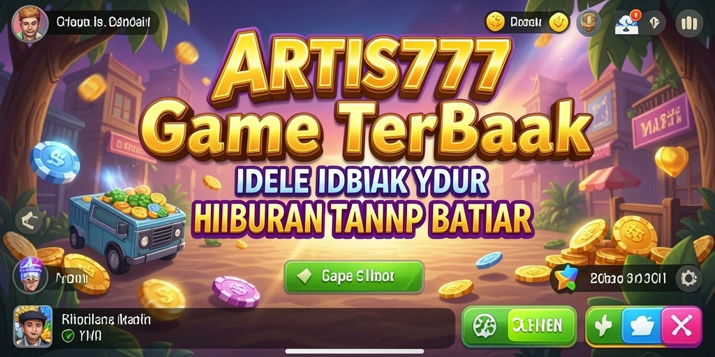Screenshot menunjukkan gameplay Idle yang menarik di ARTIS777.