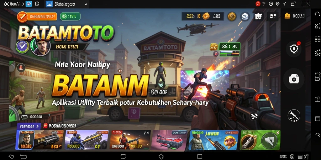 Tampilan utama BATAMTOTO dengan fitur Utility yang efisien.