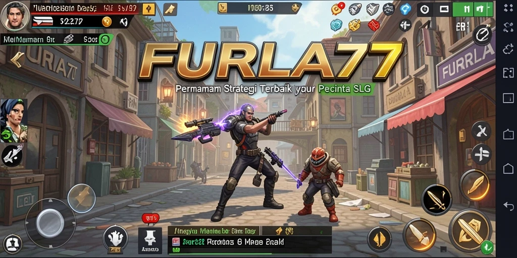 Tampilan gameplay FURLA77 dengan aksi strategi yang seru.