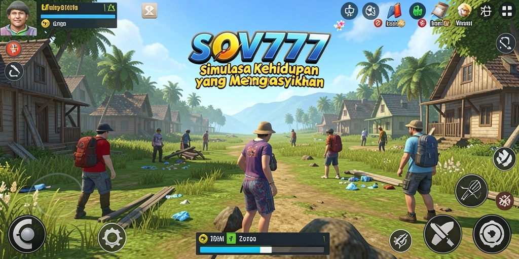 Tampilan gameplay SOV777 yang menawan dan interaktif.