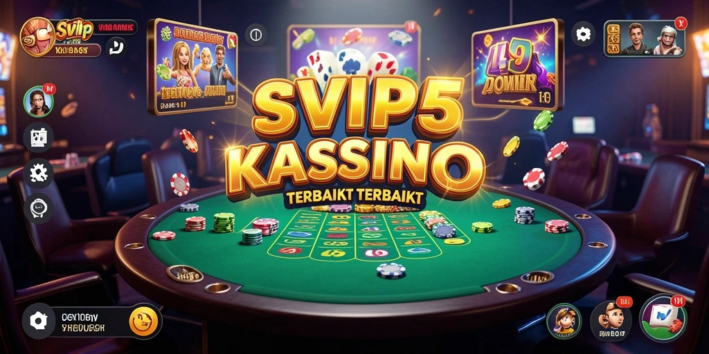 Tampilan gameplay Kasino yang memukau dari SVIP5.